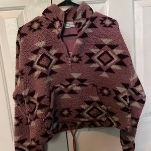 Womens half zip fleece